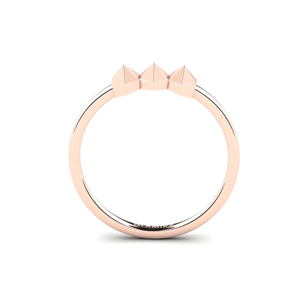 14k Oro Rosa Anillo Mahadsanid