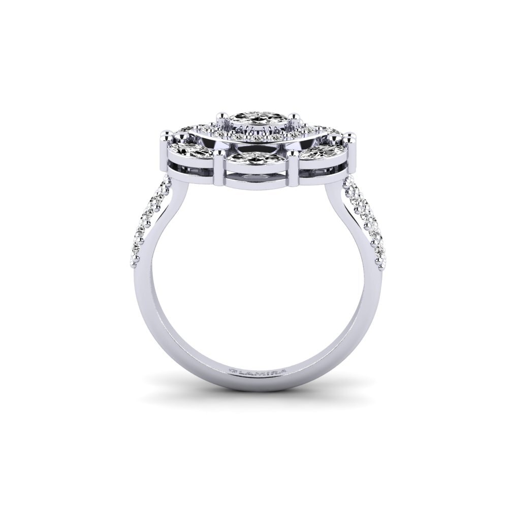 Moissanit Ring Alluvione