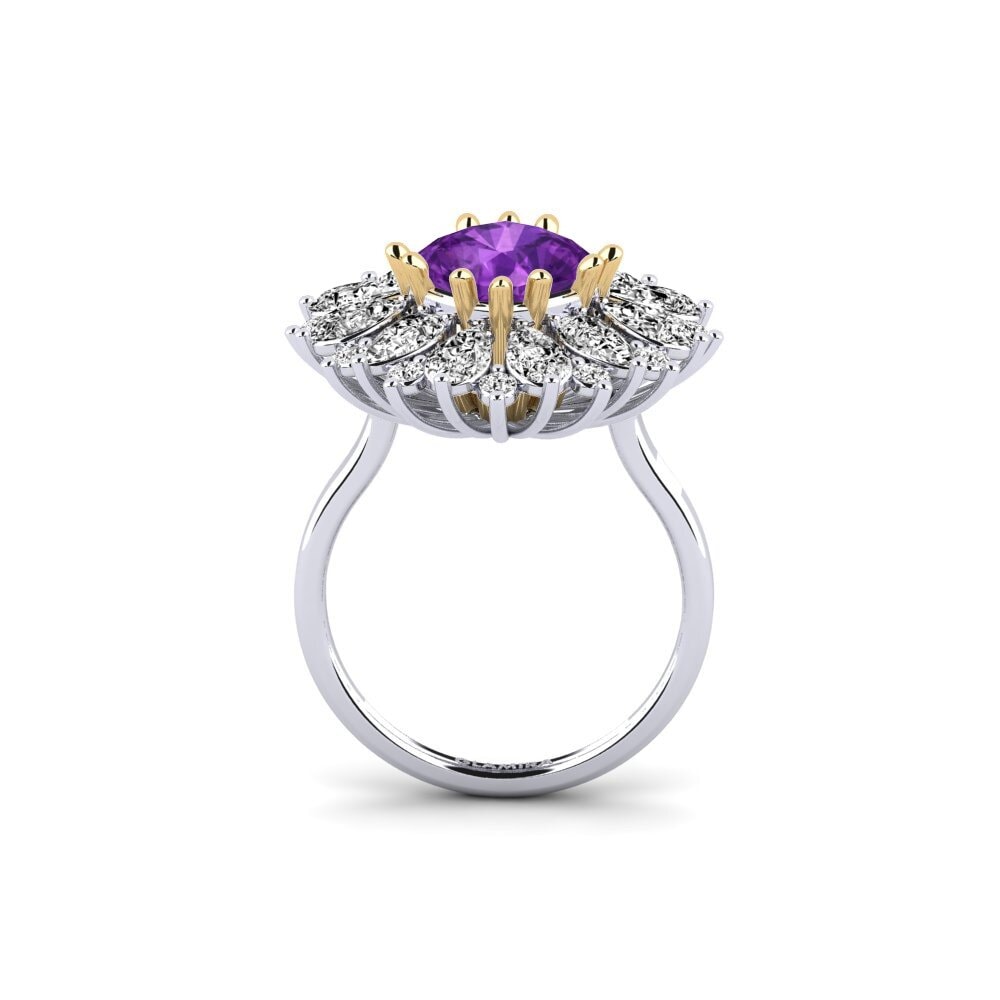 Amatista Anillo Calaustral