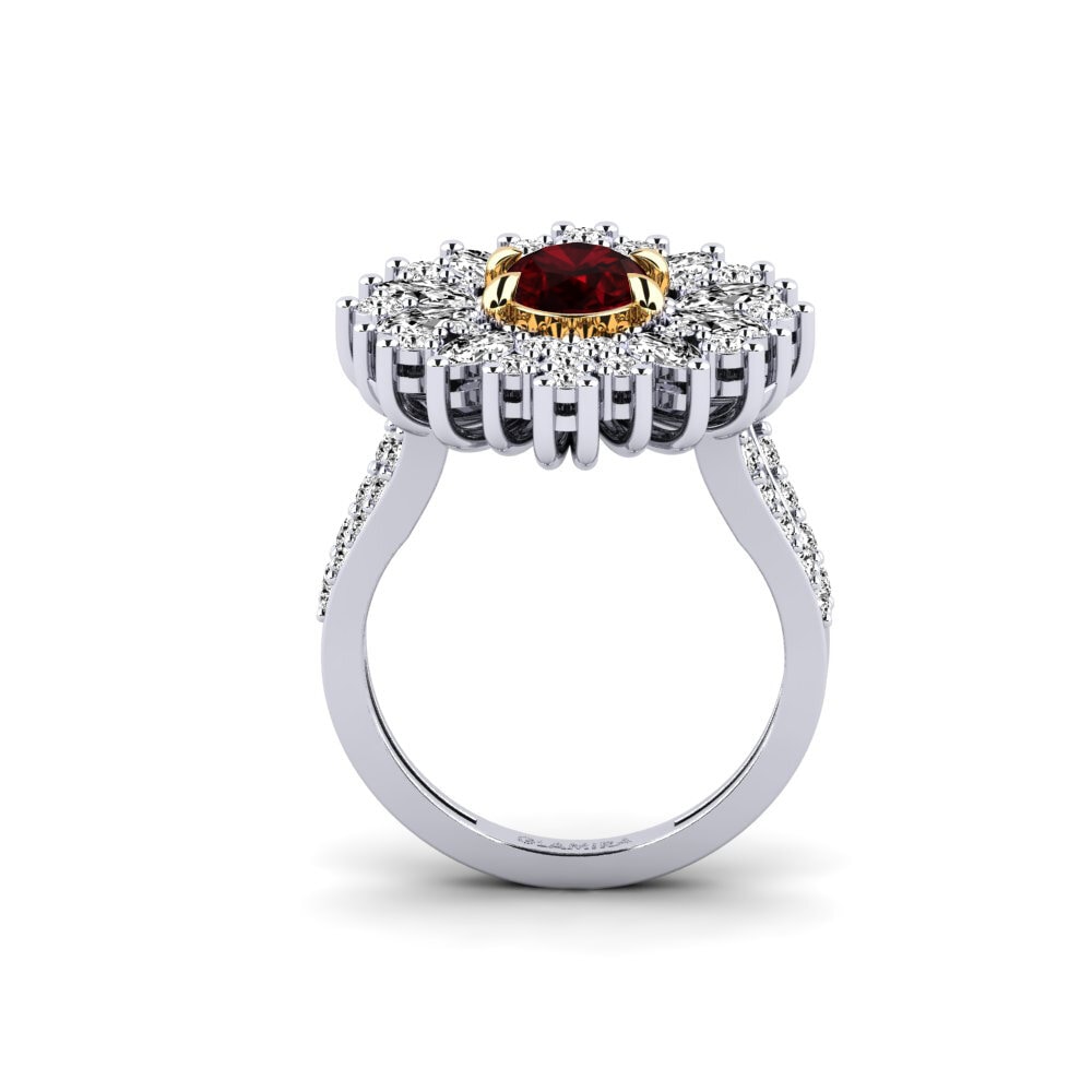 Granate Anillo Chispear