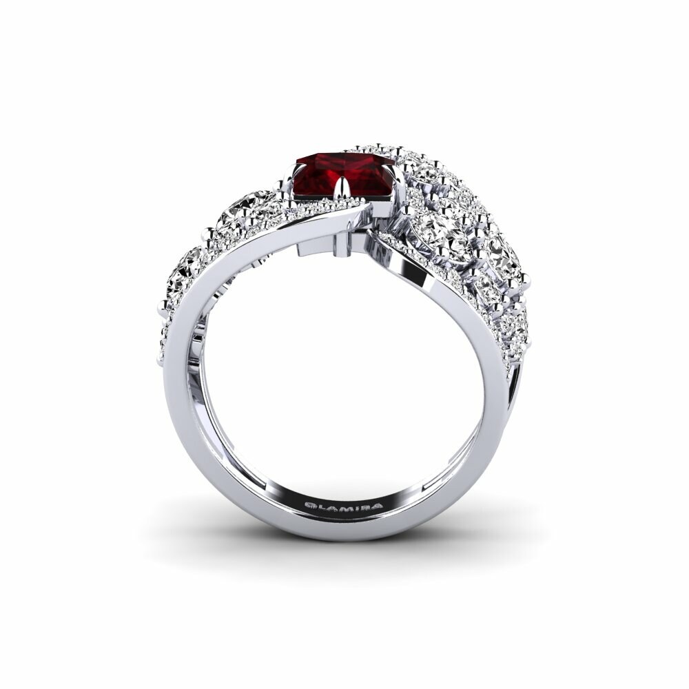 Granate Anillo Fluir