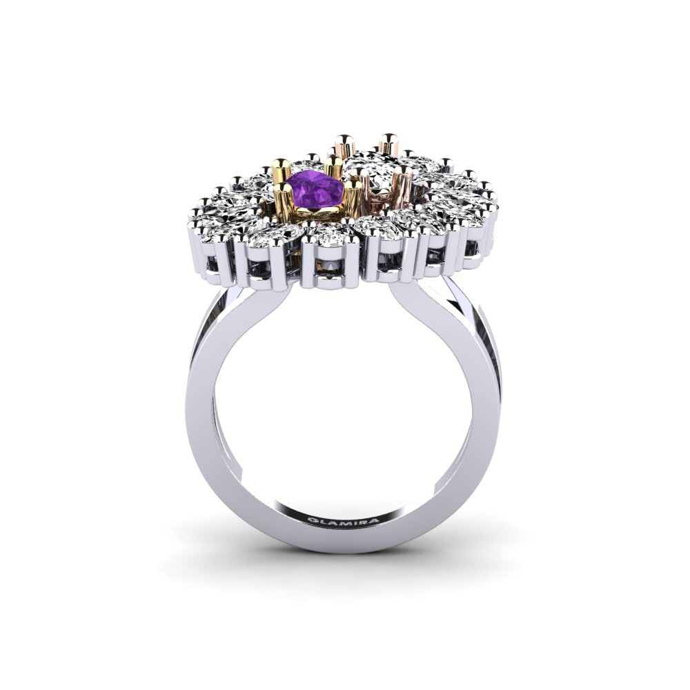 Amatista Anillo Gerel