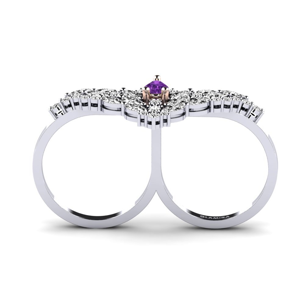 Amatista Anillo Scintilla