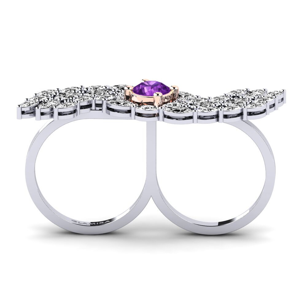 Amatista Anillo Spuma