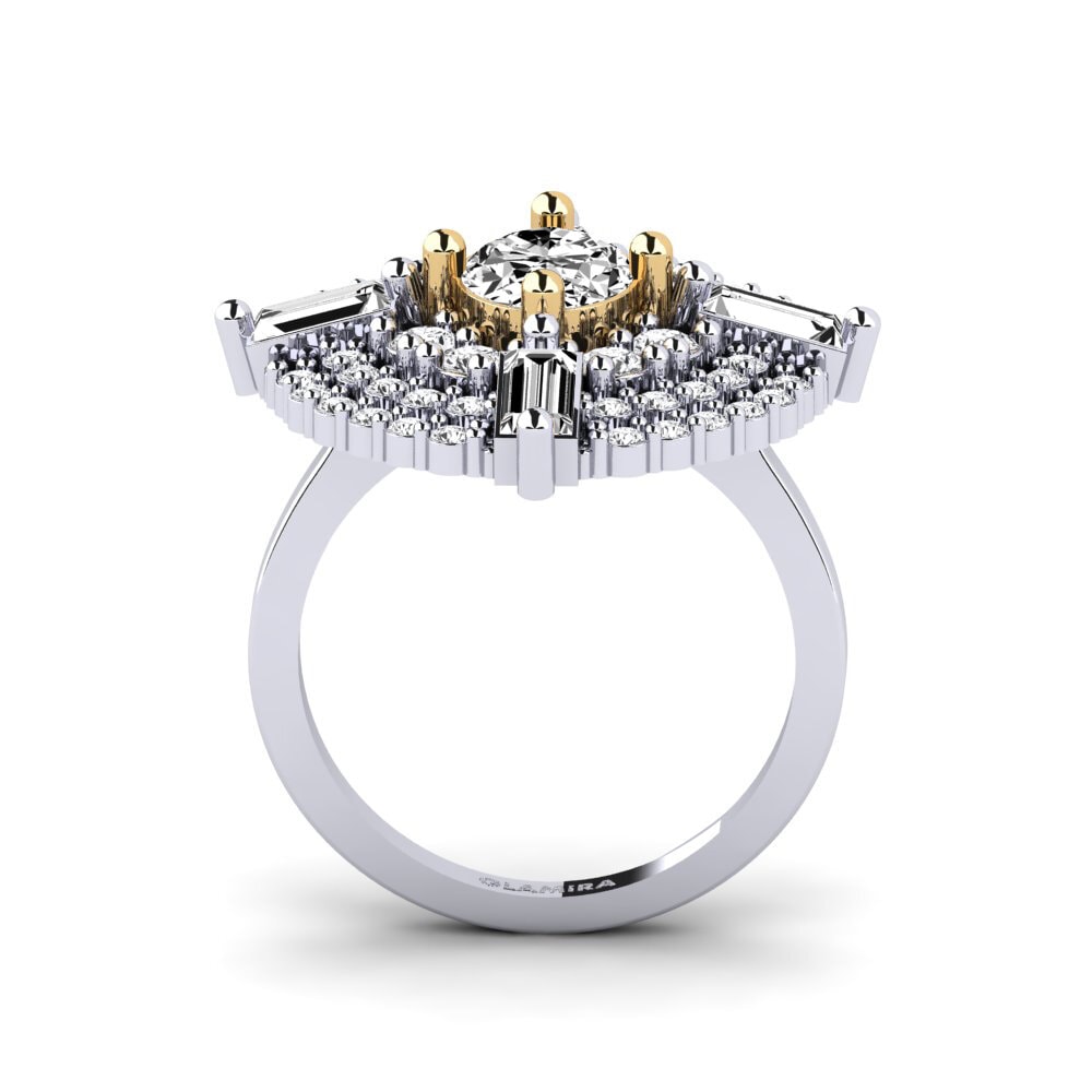 Moissanit Ring Tulie