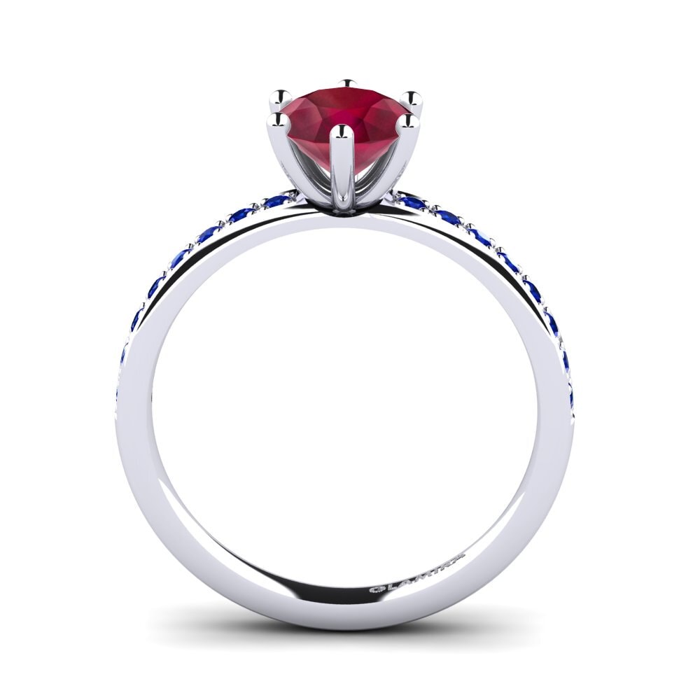 Ruby Engagement Ring Ageall 1.0 crt