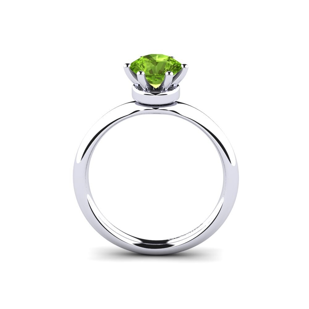 Peridot Zásnubní prsten Almira 1.0 crt