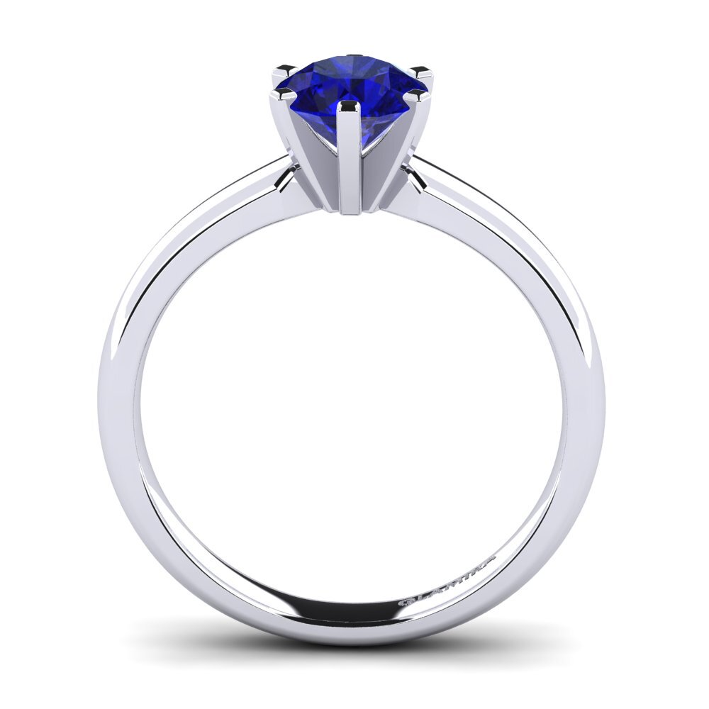 Saphir (im Labor gezüchtet) Verlobungsring Amanda 1.0crt