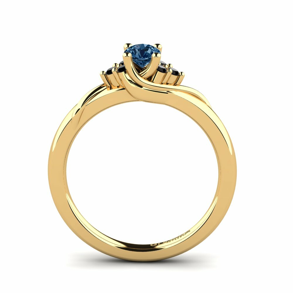 14K Geel Goud Verlovingsring Amaya