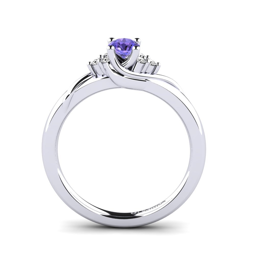 Tanzanite Engagement Ring Amaya
