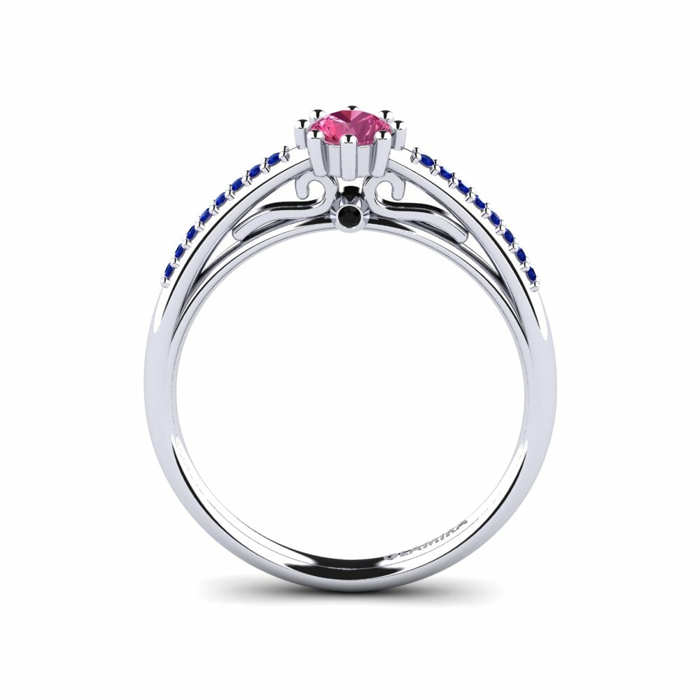 Pink Tourmaline Engagement Ring Atoryia