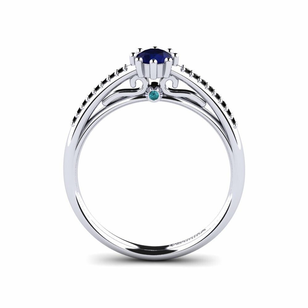 Zafiro Anillo de compromiso Atoryia