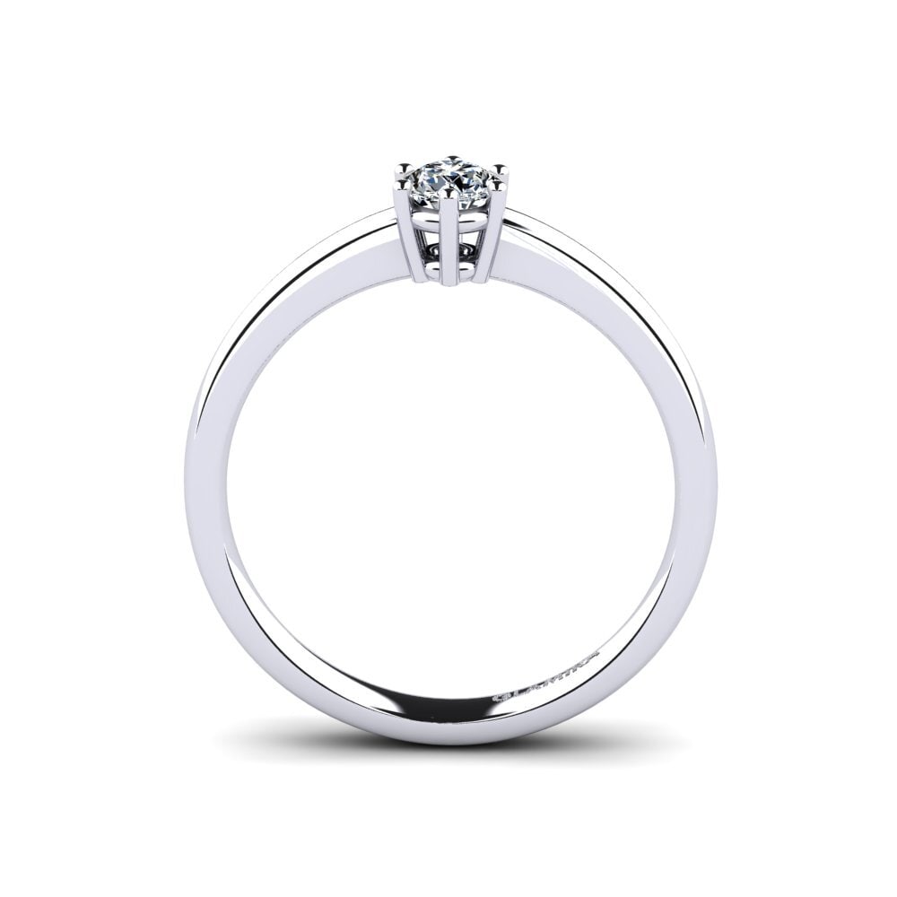 Zirconia Engagement Ring Belva 0.25 crt