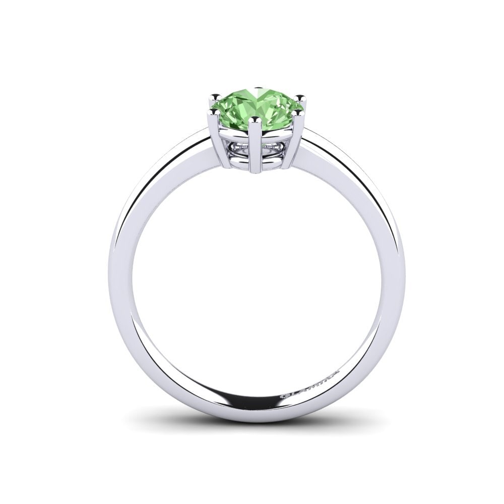 Platin950 Forlovelsesring Belva 1.0 crt