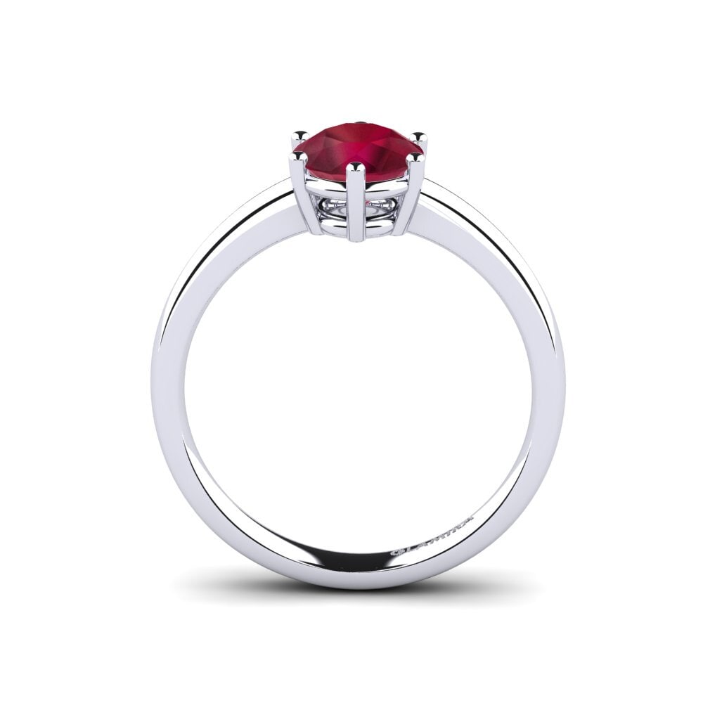 Rubin Verlobungsring Belva 1.0 crt