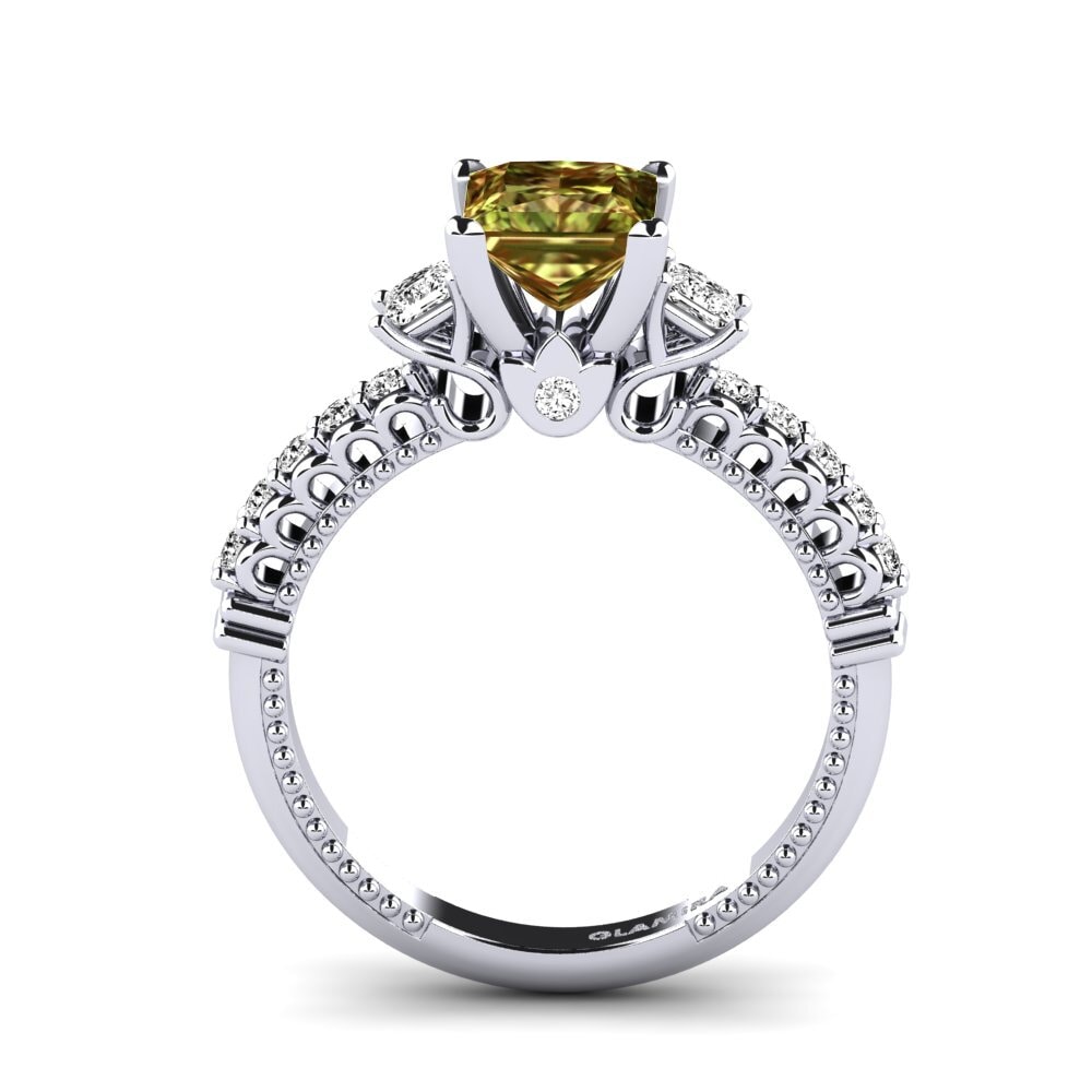 Sultan Stone Engagement Ring Bernadina