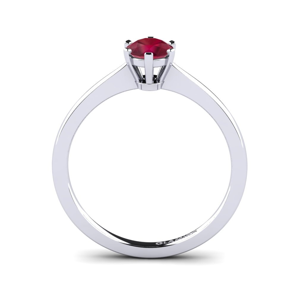 Rubí Anillo de compromiso Bridal Rise 0.5crt