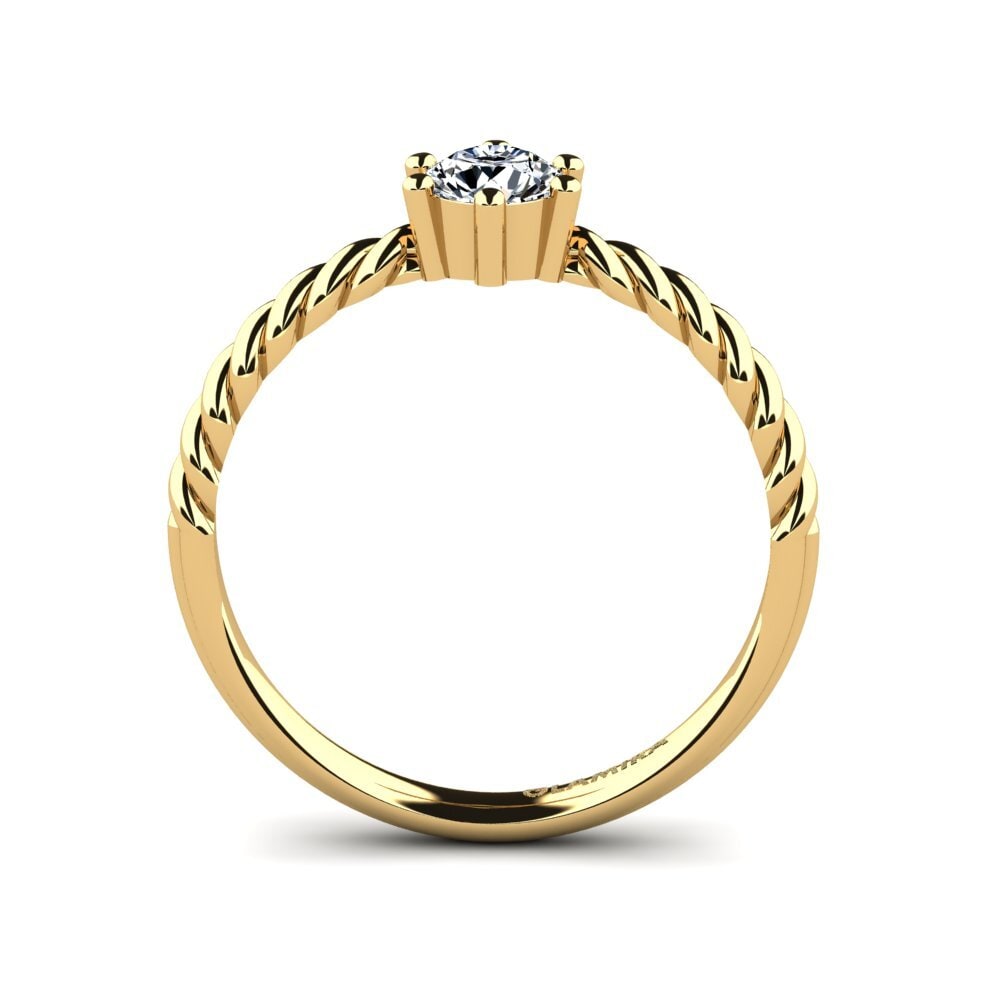 Zirconia Engagement Ring Brno
