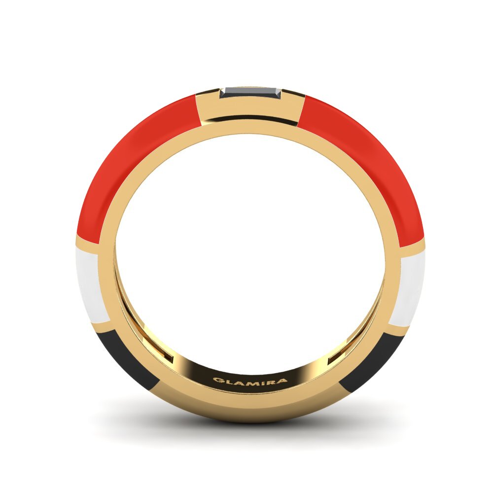 Schwarzer Onyx Ring Cie