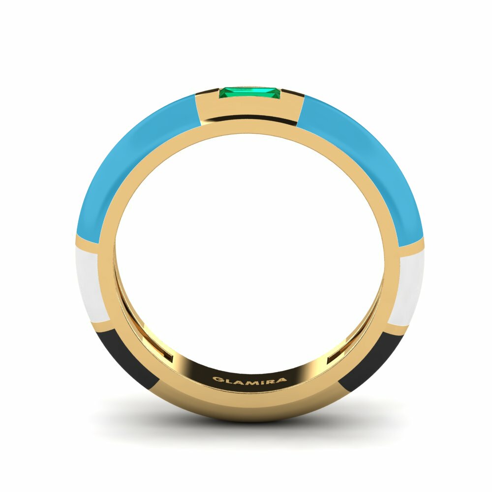 Zircone Vert Bague Cie