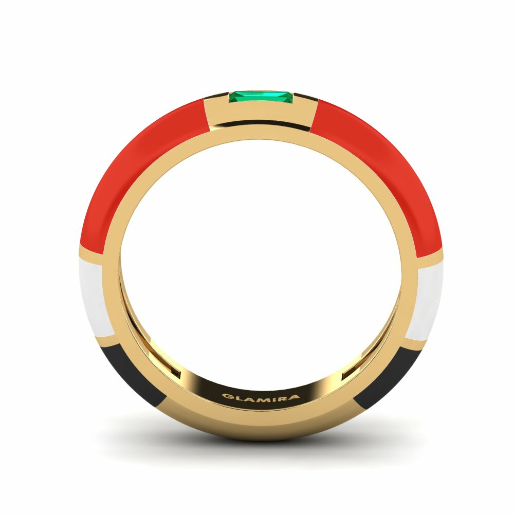 Zircone Vert Bague Cie
