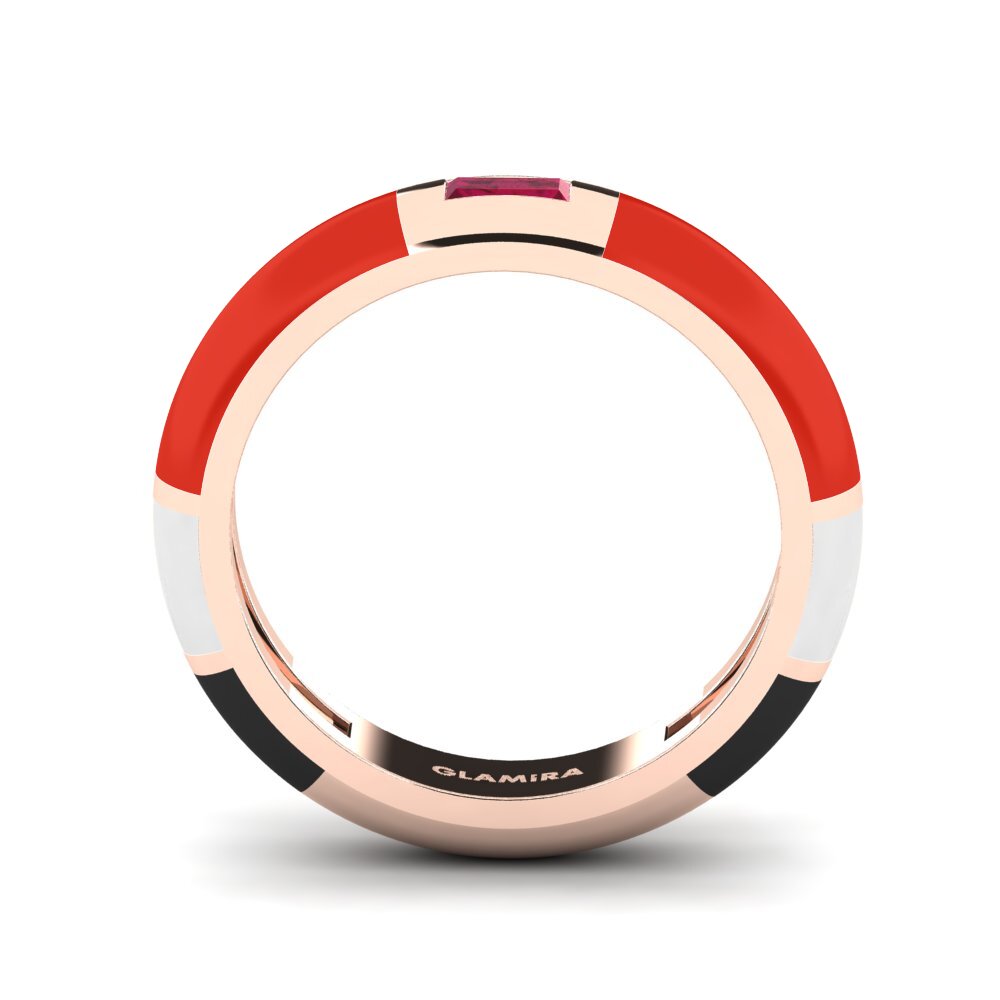 Rotgold 375 Ring Cie