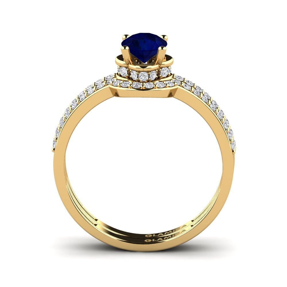 Sapphire Ring Consecratedness SET