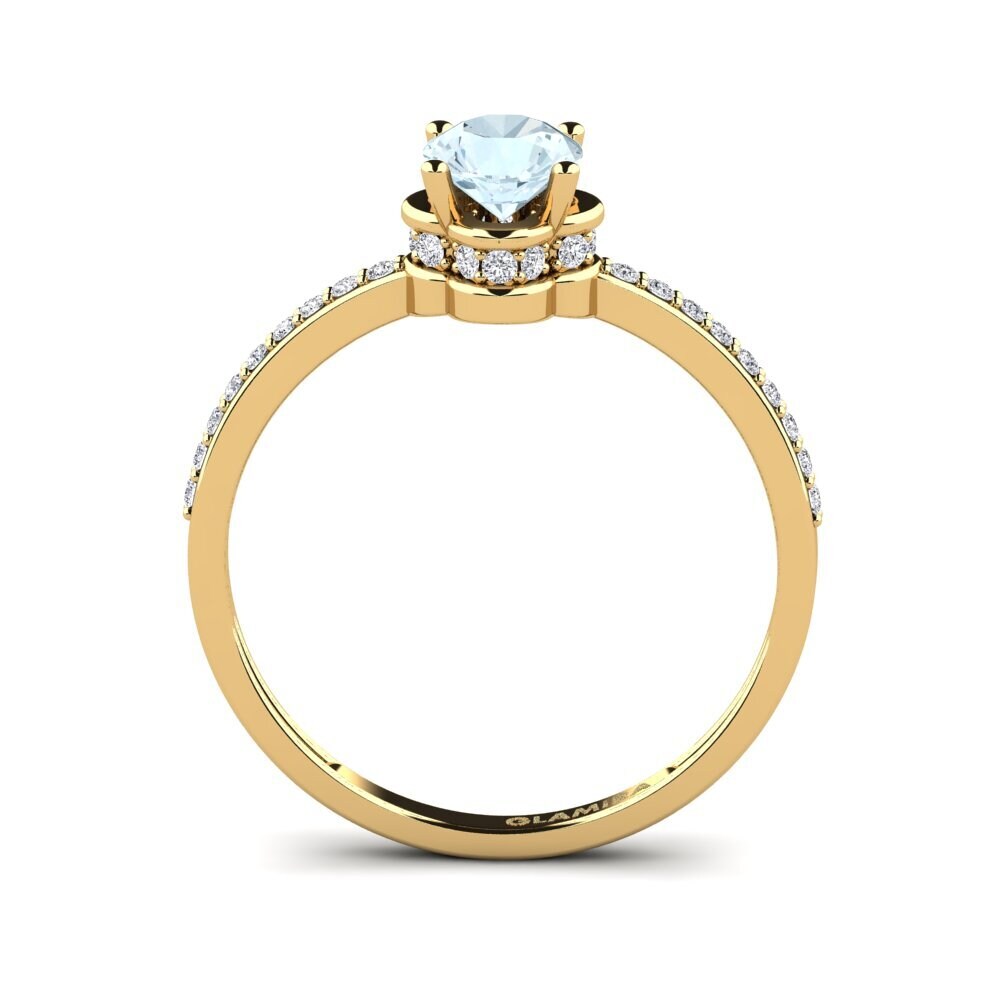 Aquamarine Engagement Ring Consecratedness A