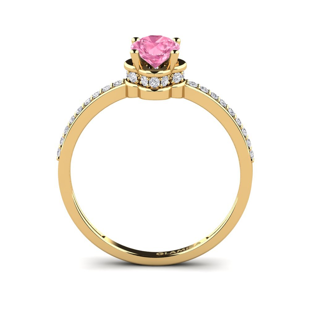 Pink Sapphire Engagement Ring Consecratedness A