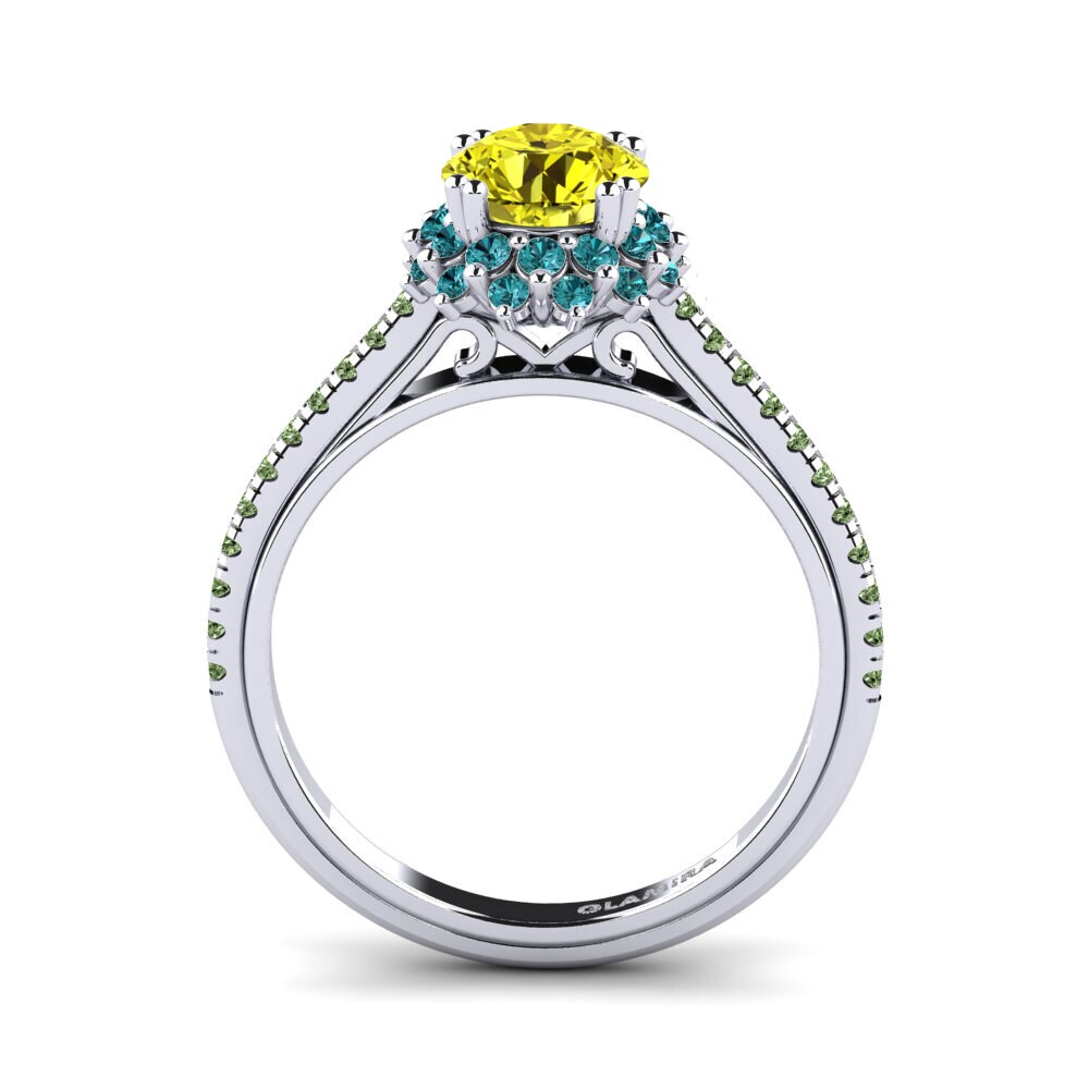 Platin950 Forlovelsesring Daffney 1.0 crt