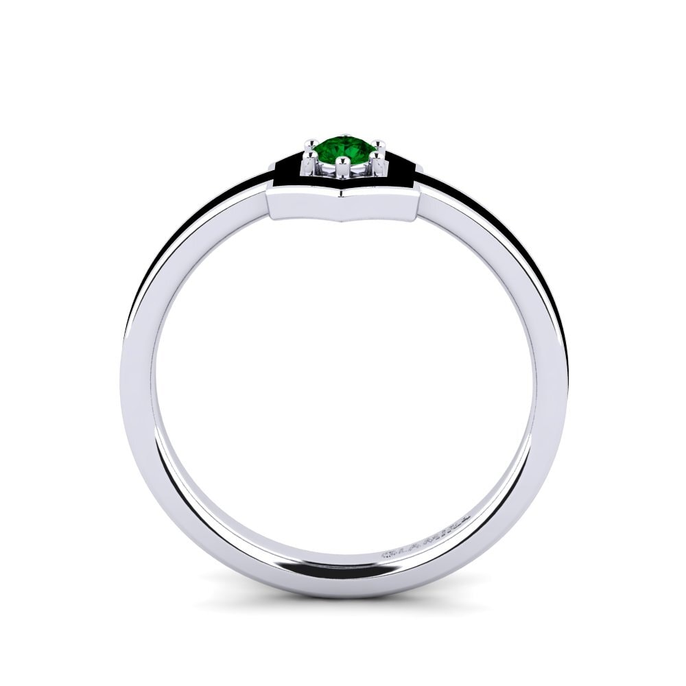 Green Zirconia Ring Desierto