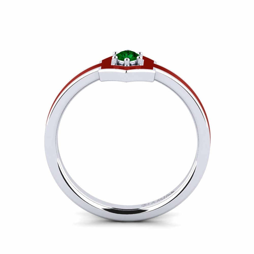 Zircone Vert Bague Desierto