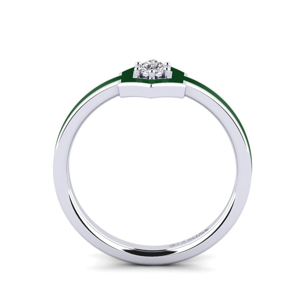 Labor-gezüchteter Diamant Ring Desierto