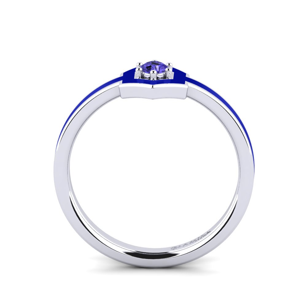 Tansanit Ring Desierto