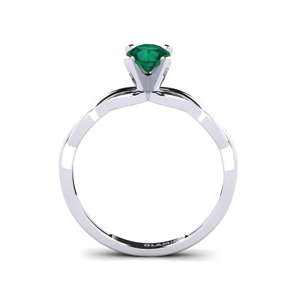 Emerald Engagement Ring Despiteously