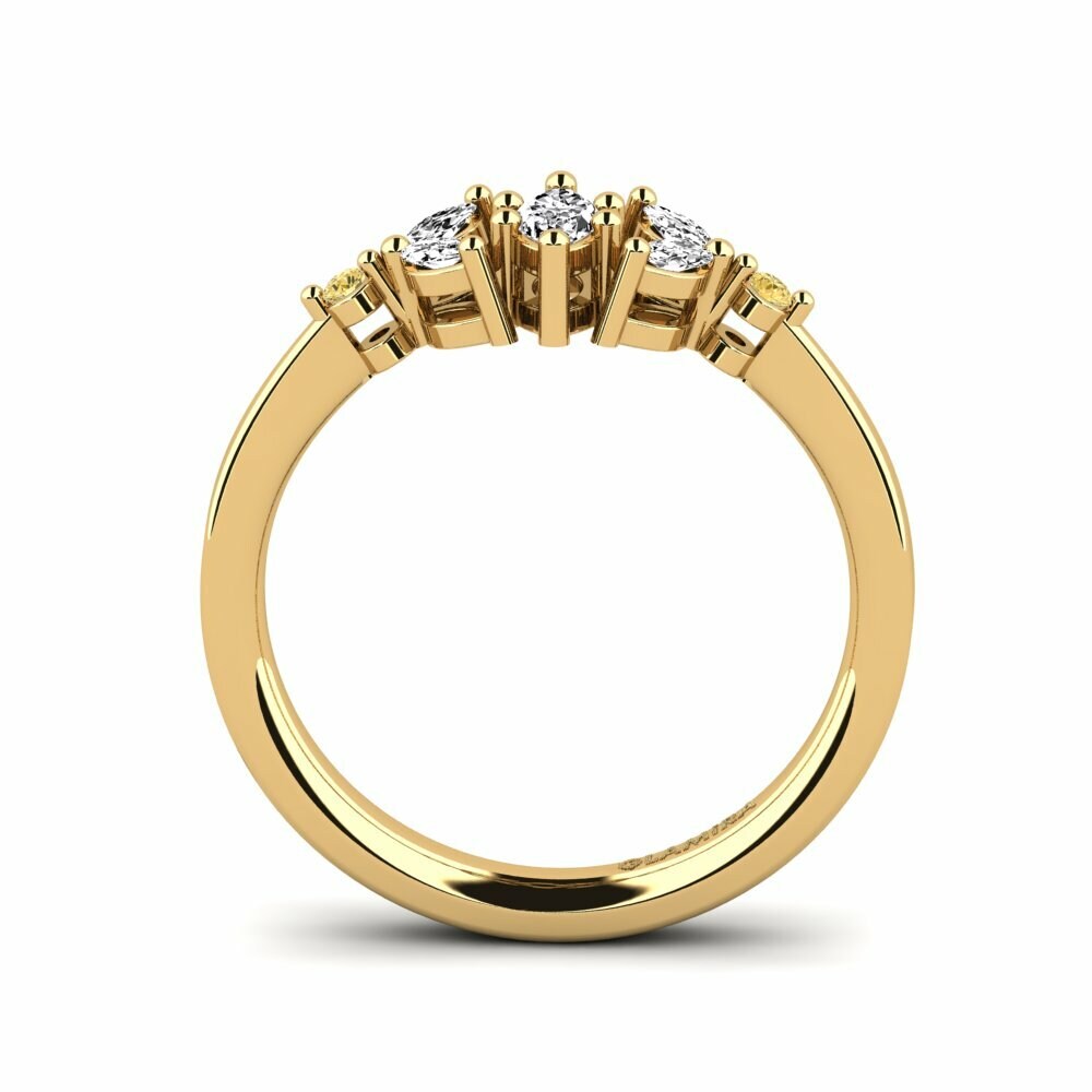 Moissanite Verlovingsring Efthemia