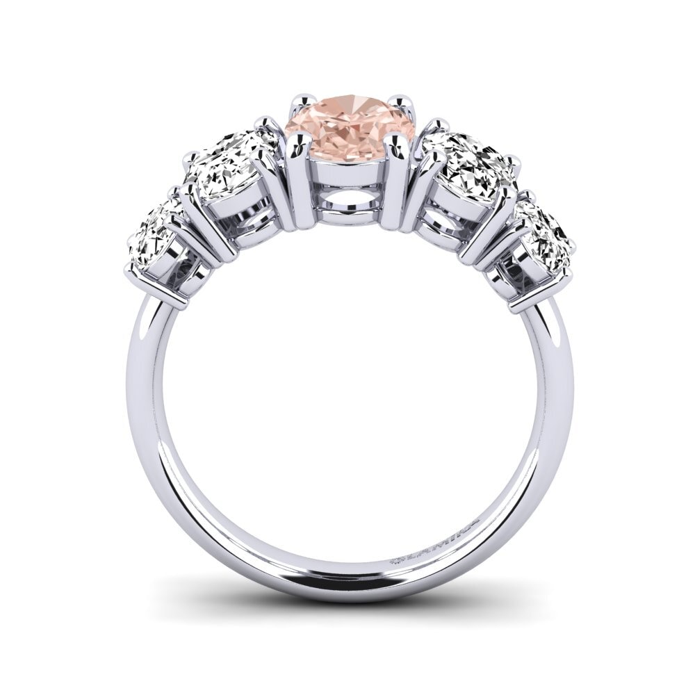 Morganite Engagement Ring Esmarie