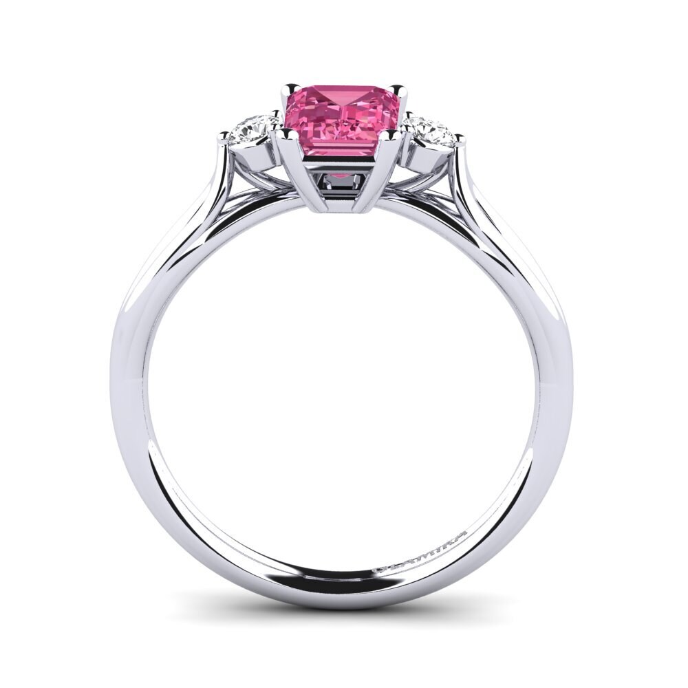 9ct White Gold Engagement Ring Gaynelle