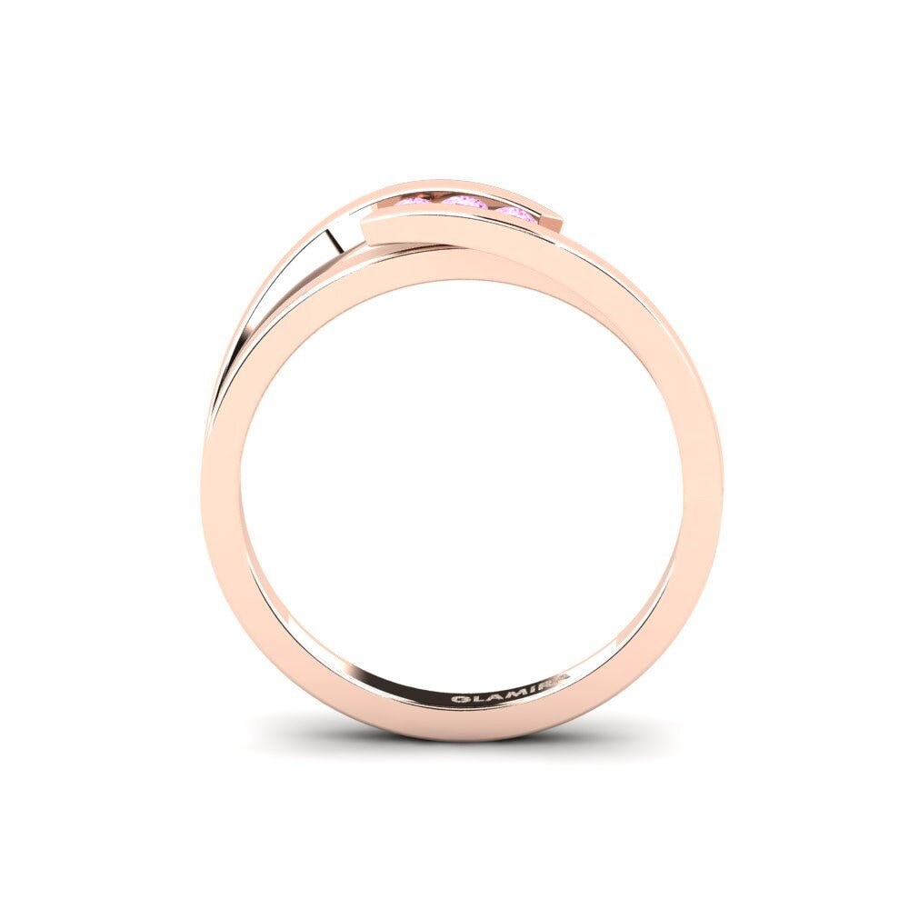 Pink Sapphire Engagement Ring Gratia