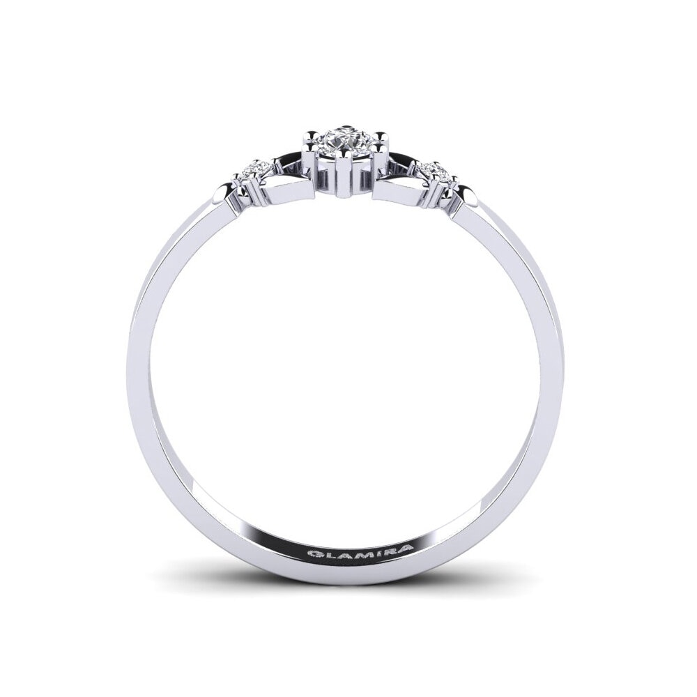 Lab Grown Diamond Engagement Ring Iodine