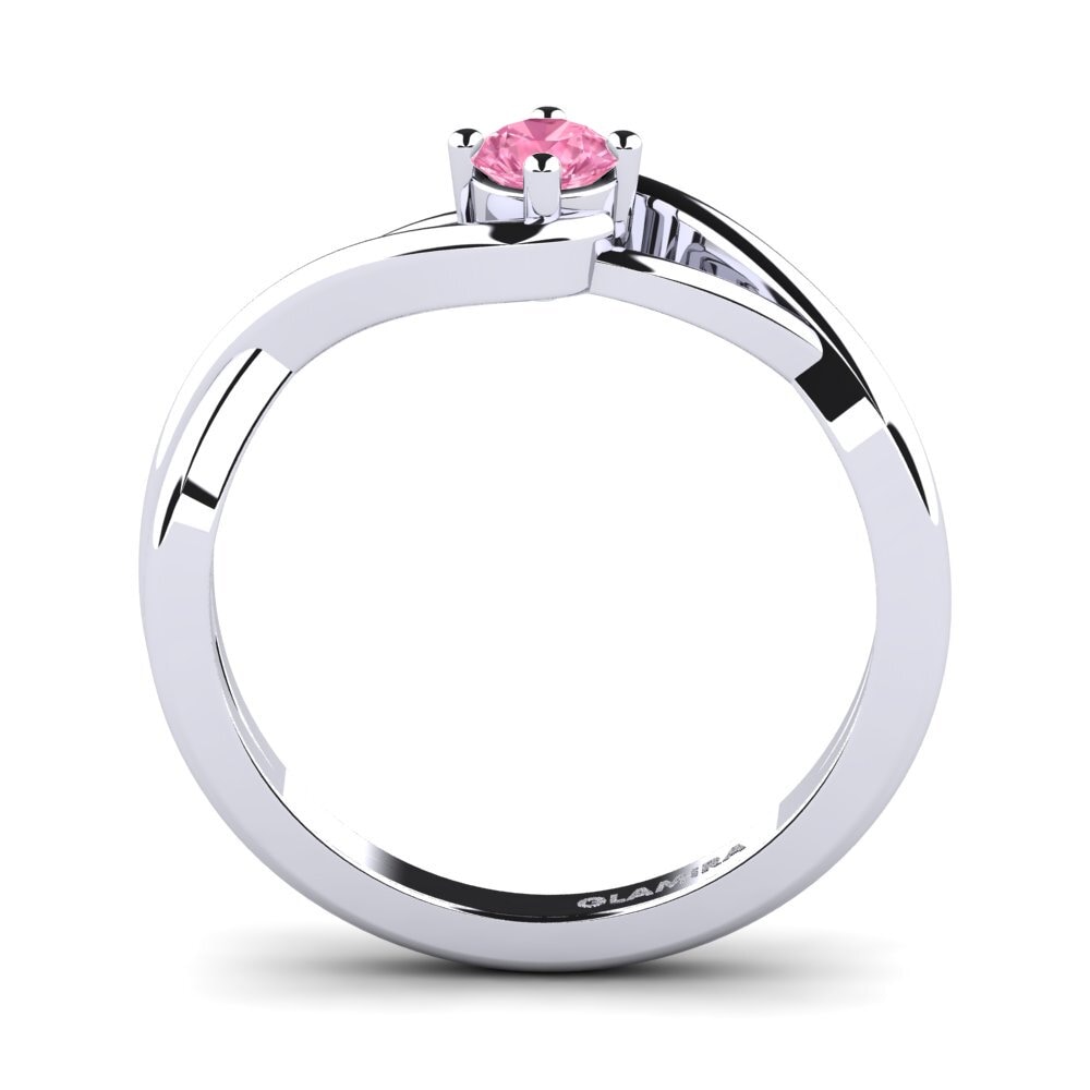 Zafiro Rosado Anillo de compromiso Joy 0.25crt