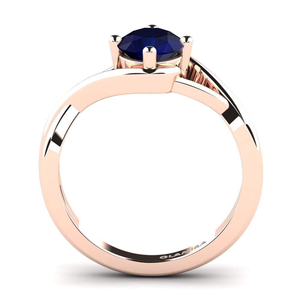 14ct Rose Gold Sapphire Engagement Ring Joy 1.0crt