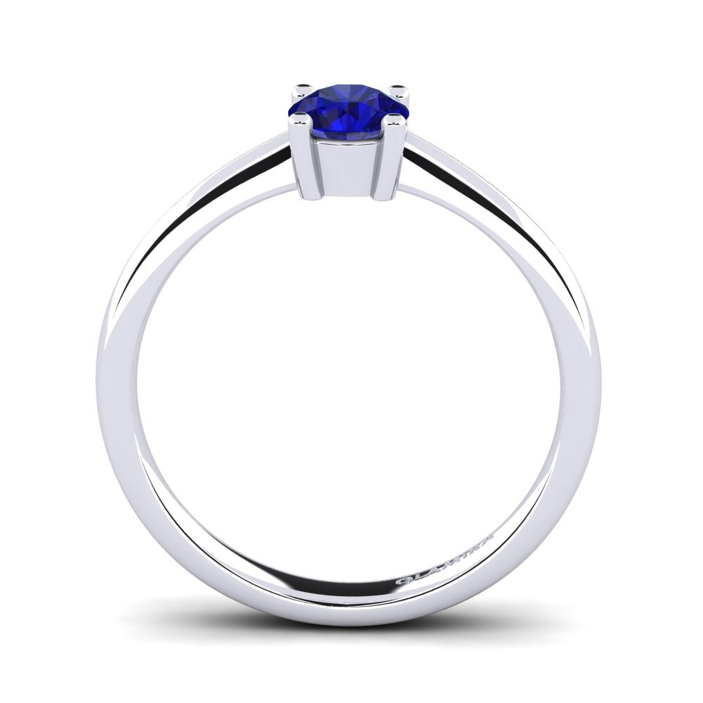 Saphir (im Labor gezüchtet) Verlobungsring Julia 0.5crt
