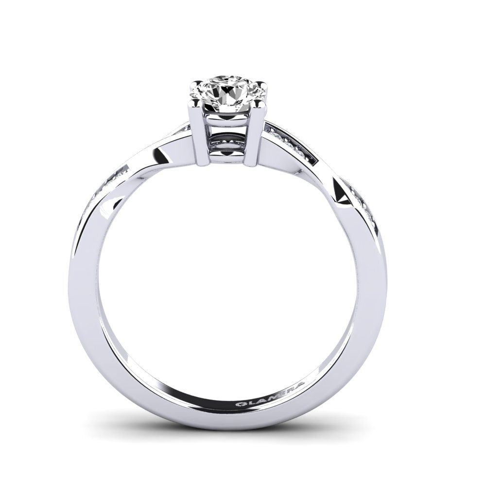 Moissanite Engagement Ring Kabena 0.5 crt