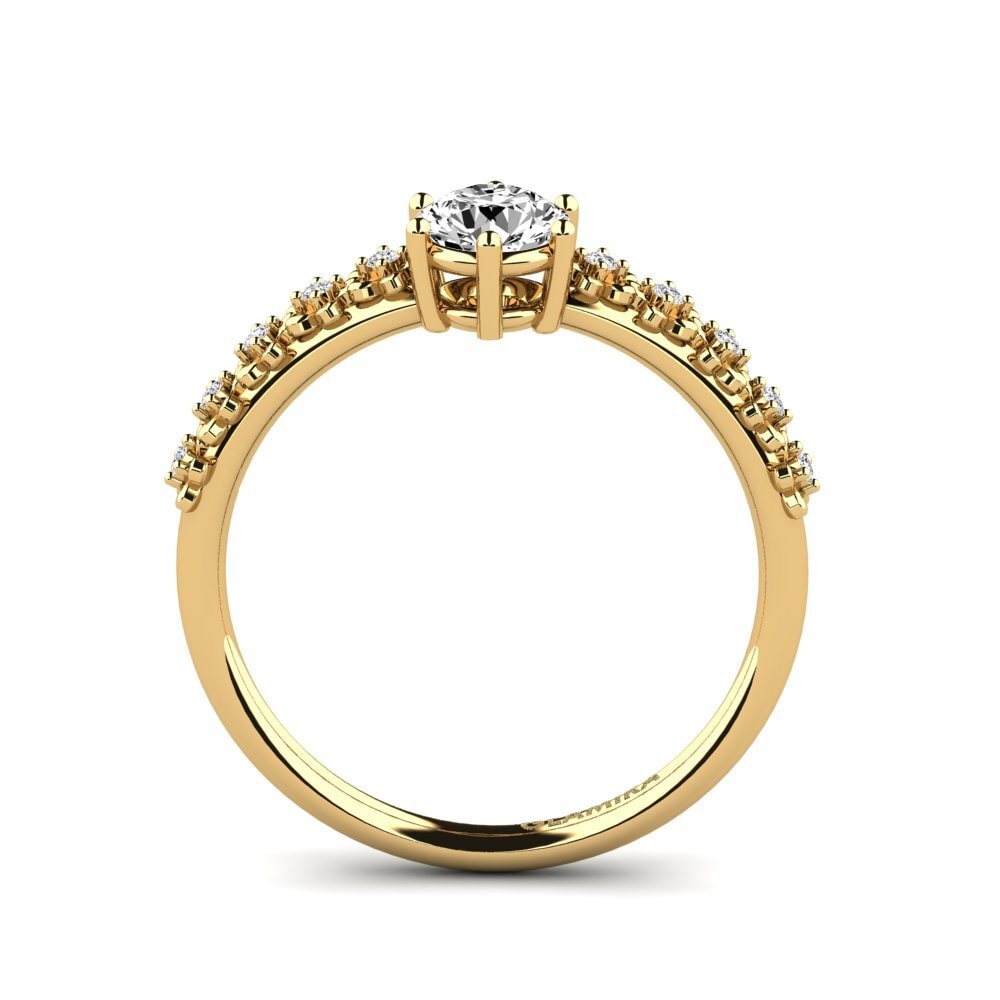 Moissanite Engagement Ring Ladre