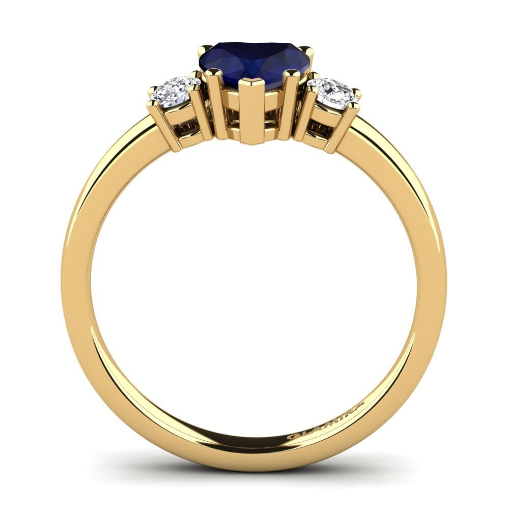 Sapphire Engagement Ring Lauren