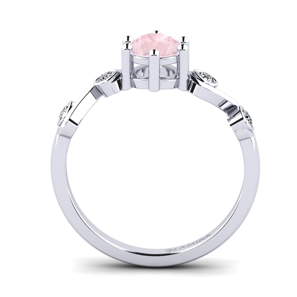 Rose Quartz Women's Ring Lyth