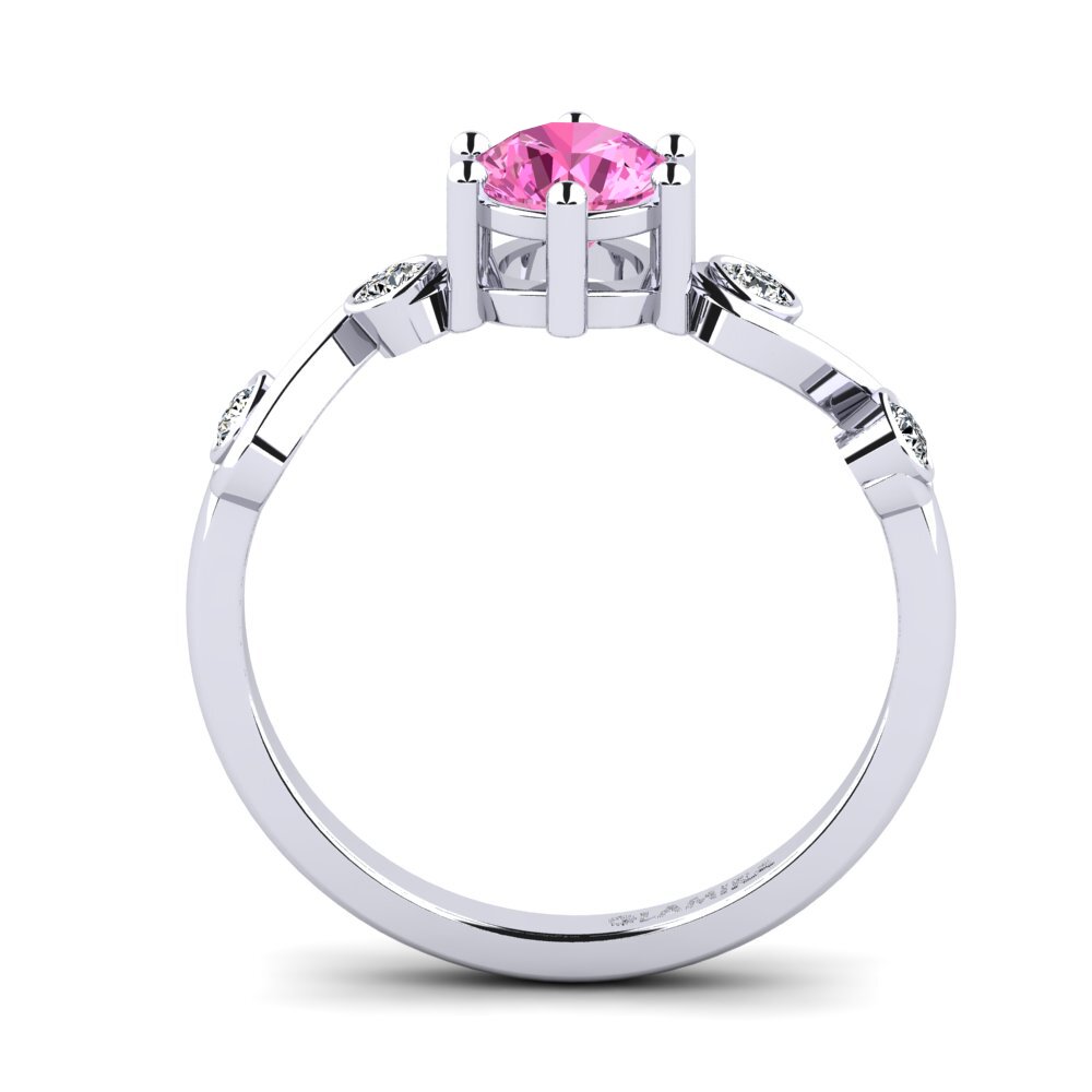 Pink Topaz Women's Ring Lyth
