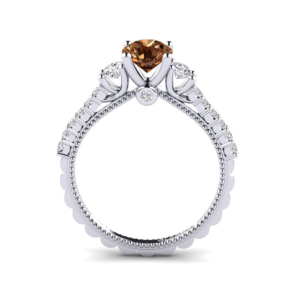 Brown Diamond Engagement Ring Mabilia