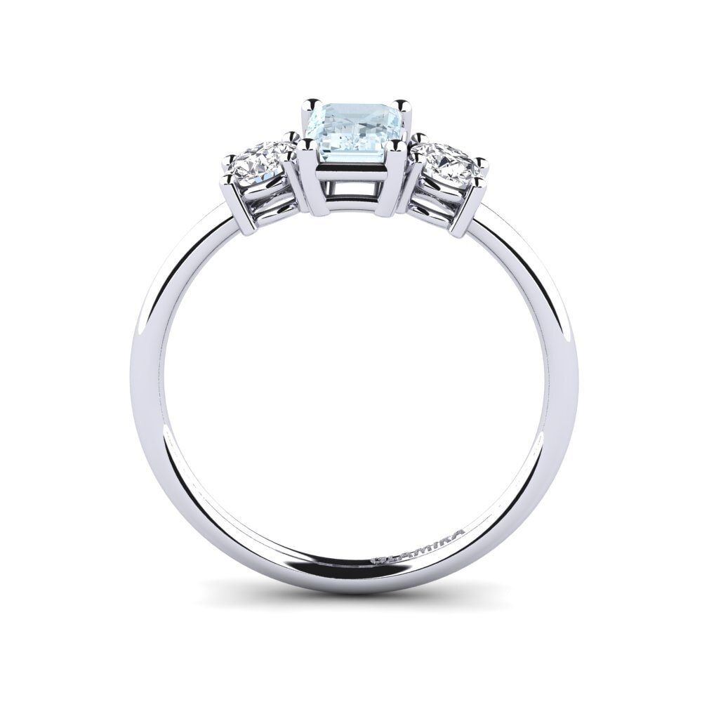 Aquamarine Engagement Ring Mania